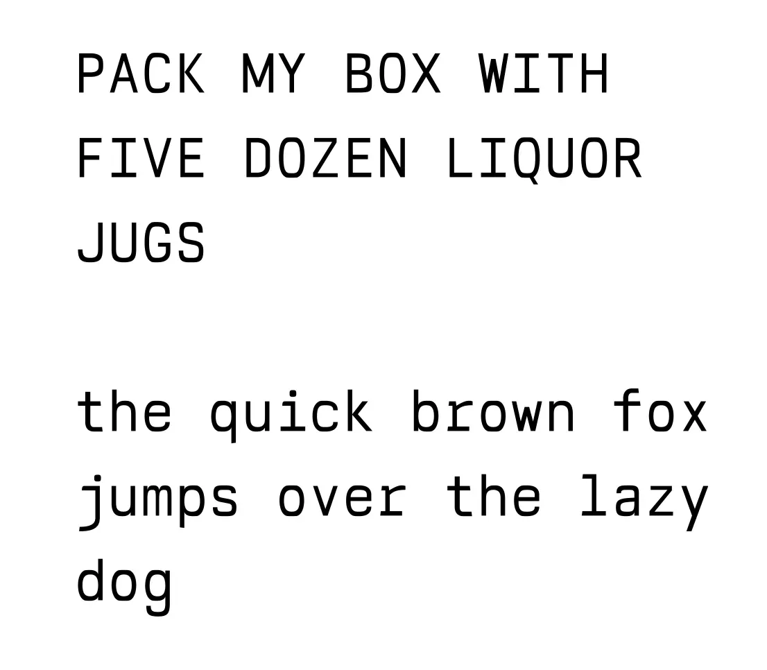 Opus One Pangram Screenshot